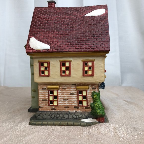 Pottery Shop Christmas Holiday Village Collectible Glitter Detail - Picture 5 of 14